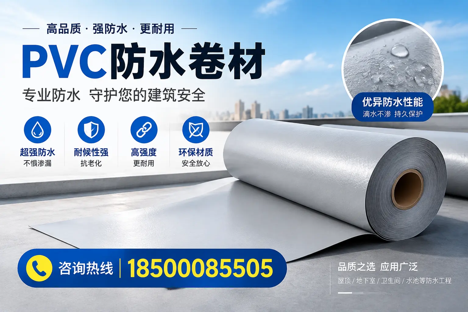 博尔塔拉地区pvc防水卷材的市场现状与发展趋势